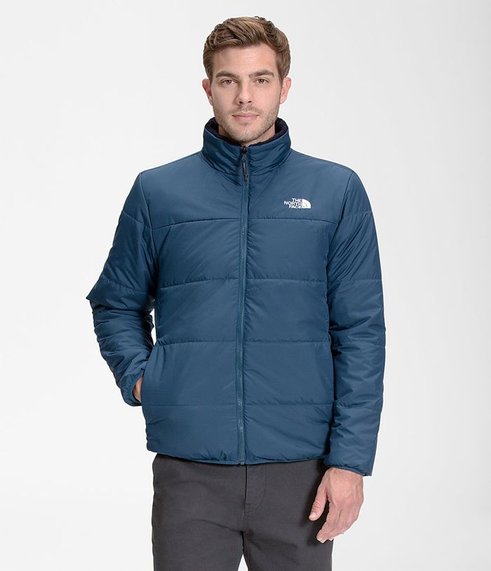 The North Face Puffer Jacket Tower Peak Blue - Mens - Thailand EIKNZ-4593